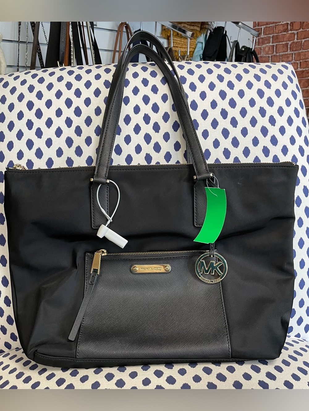 Michael Kors Nylon Black Tote